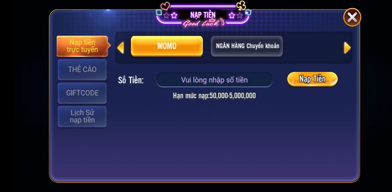 cổng giao dịch app game 8us club